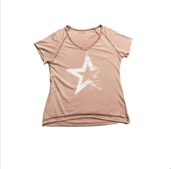 Camiseta STAR ROSÉ manga corta