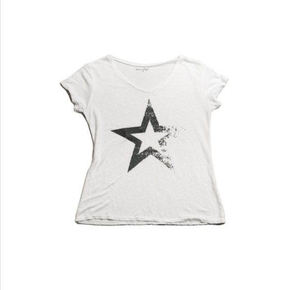 Camiseta STAR GRIS manga corta