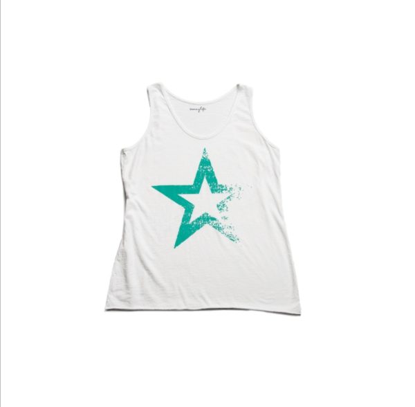 Camiseta STAR TURQUESA tirantes